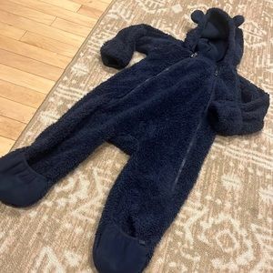 Mec teddy bunting suit sz 18 months